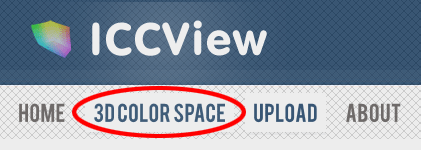 3d color space