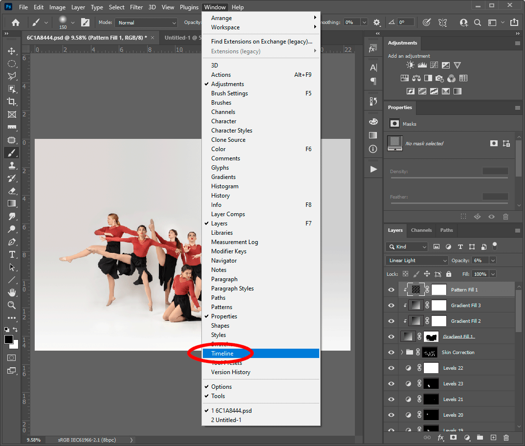 TUTORIAL  How to Make Animated GIF in Photoshop CC [Video Timeline] 