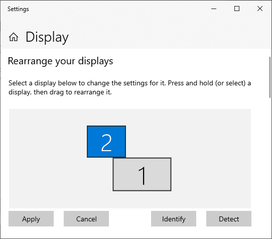 how to make my theme the same on both screens windows 10